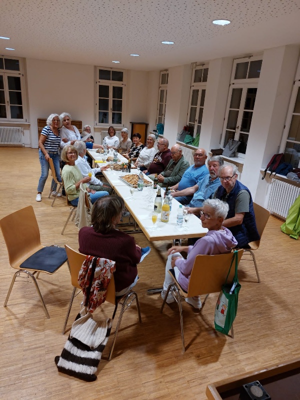 Feier im Vereinsheim 20250913